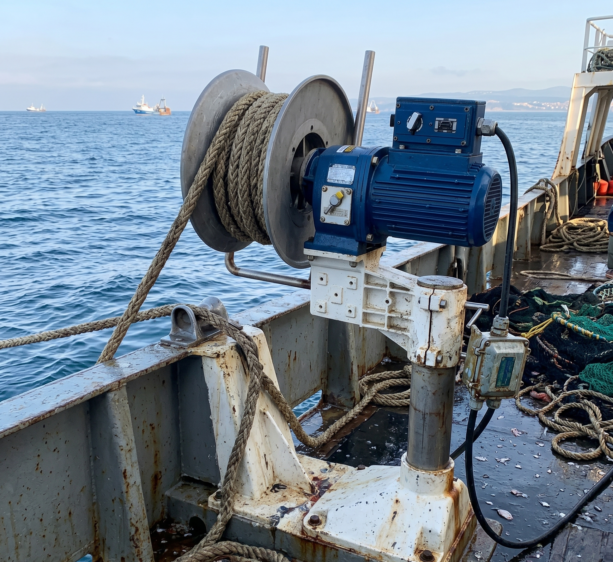 船舶用クレーン・巻揚げ機